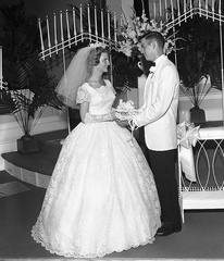 1692 Sandra Hugeley Wedding July 11 1965