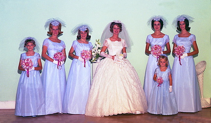 1692 Sandra Hugeley Wedding July 11 1965