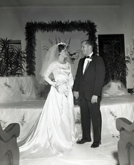1698-Mildred Talbert wedding 08 22 1965