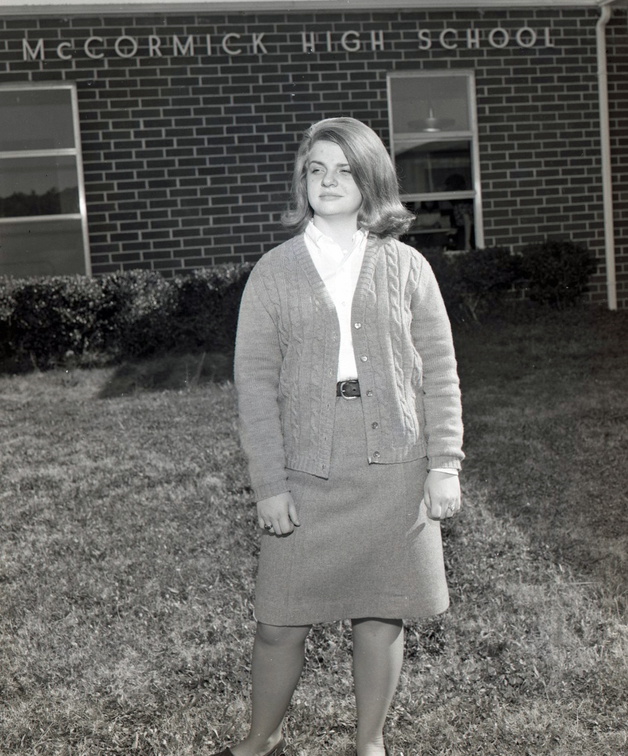 1722B- McCormick High yearbook photos November 3 1965