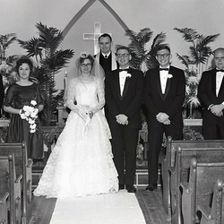 1743- Jane Lunceford wedding Dec 28 1965