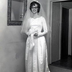 1758-Cheryl Biggerstaff wedding January 21 1966