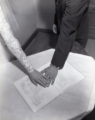 1759- Judith Rainwater wedding, Augusta, GA., January 22, 1966