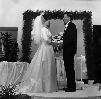 1766- Ann Brown wedding. February 11, 1966