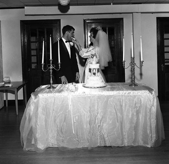1766- Ann Brown wedding. February 11, 1966