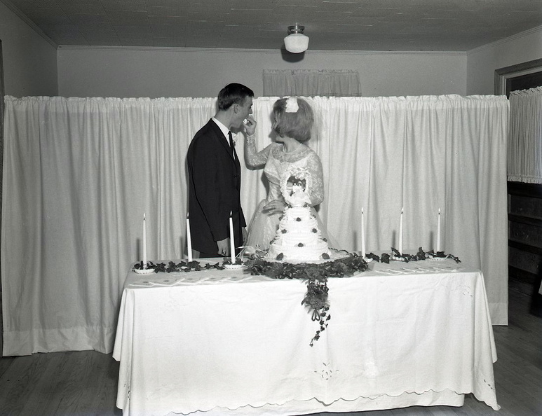 1768-Shirley Arnett wedding. February 13,1966