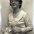 1776- Joyce Harmon wedding dress, March 26, 1966