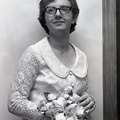 1776- Joyce Harmon wedding dress, March 26, 1966