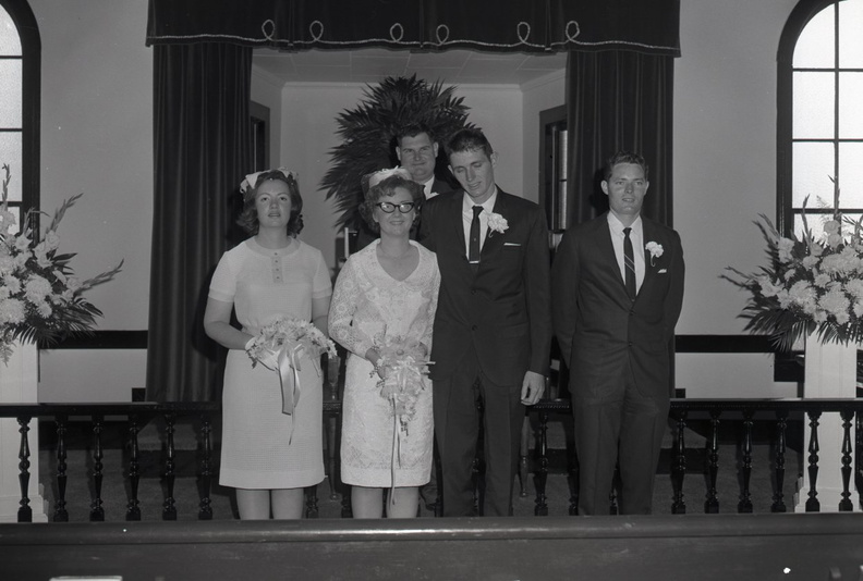 1777- Joyce Harmon-Bruce Palmer wedding, April 8, 1966