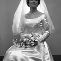 1793 - Callie Jean Scruggs wedding dress May 5 1966