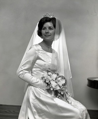 1804 Marcene Poss wedding dress May 24 1966