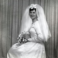 1829- Bernice Bentley wedding dress  August 12 1966
