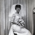  1848- Florence McKinney wedding dress October 8 1966