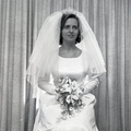 1851- Shirley Ellison wedding dress October 1966