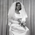 1851- Shirley Ellison wedding dress October 1966