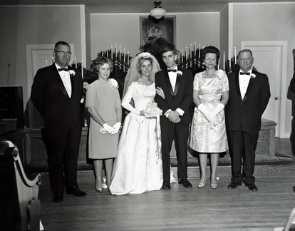 1864- Kay Franklin wedding December 16 1966