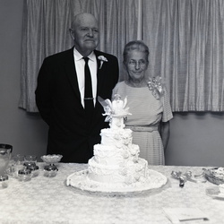 1870- Mr & Mrs Arch Brady 50th wedding anniversary December 27 1966