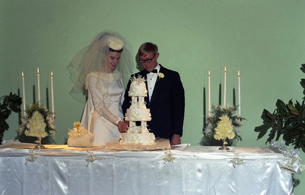 2054- Connie Hammond wedding. Jan. 27, 1968