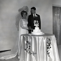 2075- Joann Womack wedding March 1 1968