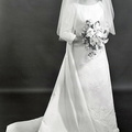 2083- Doris Dyson wedding dress, March 9, 1968