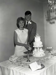 2086- Marilyn Leverett wedding, March 18, 1968