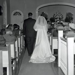 2097- Doris Dyson wedding Washington April 6 1968