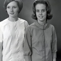 2105- MHS Girls State Lucy Burch & Margaret Brown, April 17, 1968