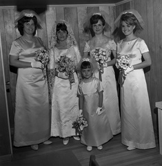 2110- Diane Goolsby wedding. April 20, 1968
