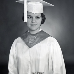 2137- Jean Price cap and gown May 15 1968