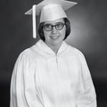 2138- Jean Timmerman cap and gown, May 15, 1968