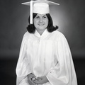 2139- Ruby Wideman cap and gown, May 15, 1968