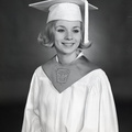 2160- Mary Jean Browne cap and gown, May 23, 1968