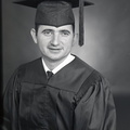2179- Wallace Wright cap and gown, May 29, 1968
