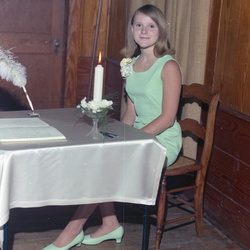 2185- Shirley Martin wedding June 1 1968