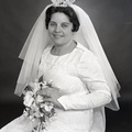 2193- Annette Tankersley wedding dress, June 11, 1968