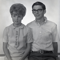 2233- Margaret Womack and Keith Creswell August 1968