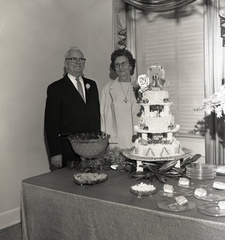 1876 - Mr and Mrs Burton 50th wedding Anniversary, Anderson, SC. January 29, 1967