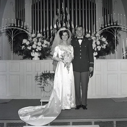 1906- Carol Duke wedding Washington GA  April 2 1967