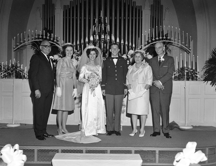 1906- Carol Duke wedding, Washington, GA, April 2, 1967