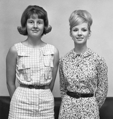1907- McCormick High Girls State, Becky Hanvey, Mary Jean Browne, April 1967