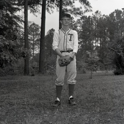 1919- Virgil Wall's son in baseball uniform May 6 1967