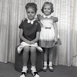 1937- Valorie and Renee Hall news photo June 17 1967