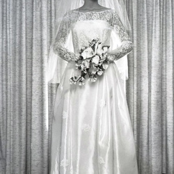 1944- Brenda Lamb wedding dress June 20 1967