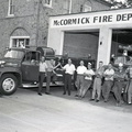 1945- McCormick Fire Department with new truck News photo June 1967