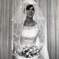 1952- Cathy Gardner wedding dress, July 1967