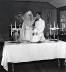 1954- George Patterson Cathy Gardner wedding, July 23, 1967