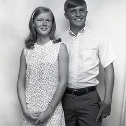 1960- Linda Barnette and boyfriend August 1967