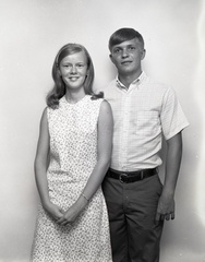 1960- Linda Barnette and boyfriend, August 1967