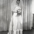 1962- Brenda Ellenburg wedding dress, August 2, 1967