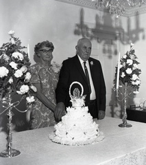 1978- Mr. & Mrs. Ernest Hanvey, 50th wedding anniversary, September 10, 1967